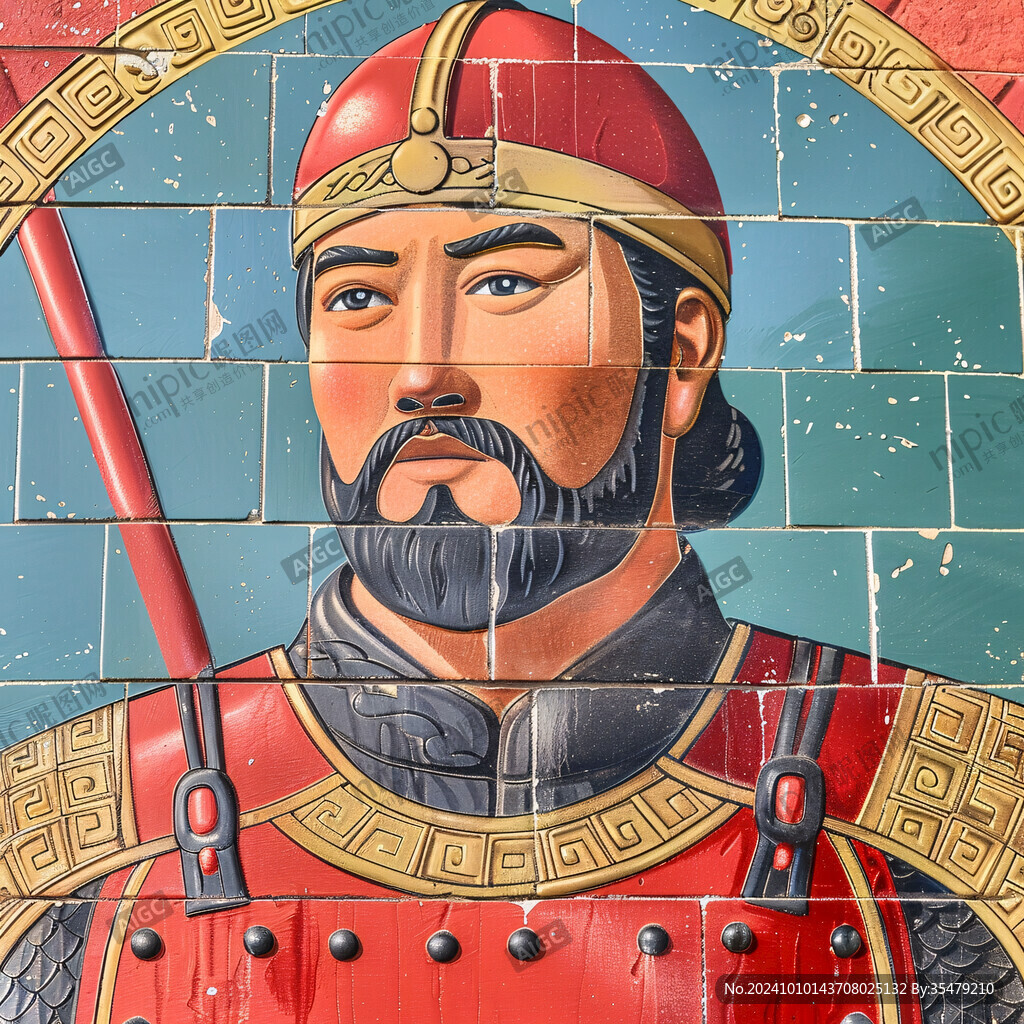 古代将领插画