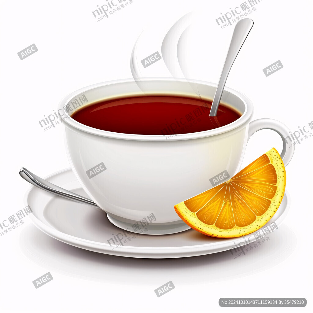 柠檬茶装饰画