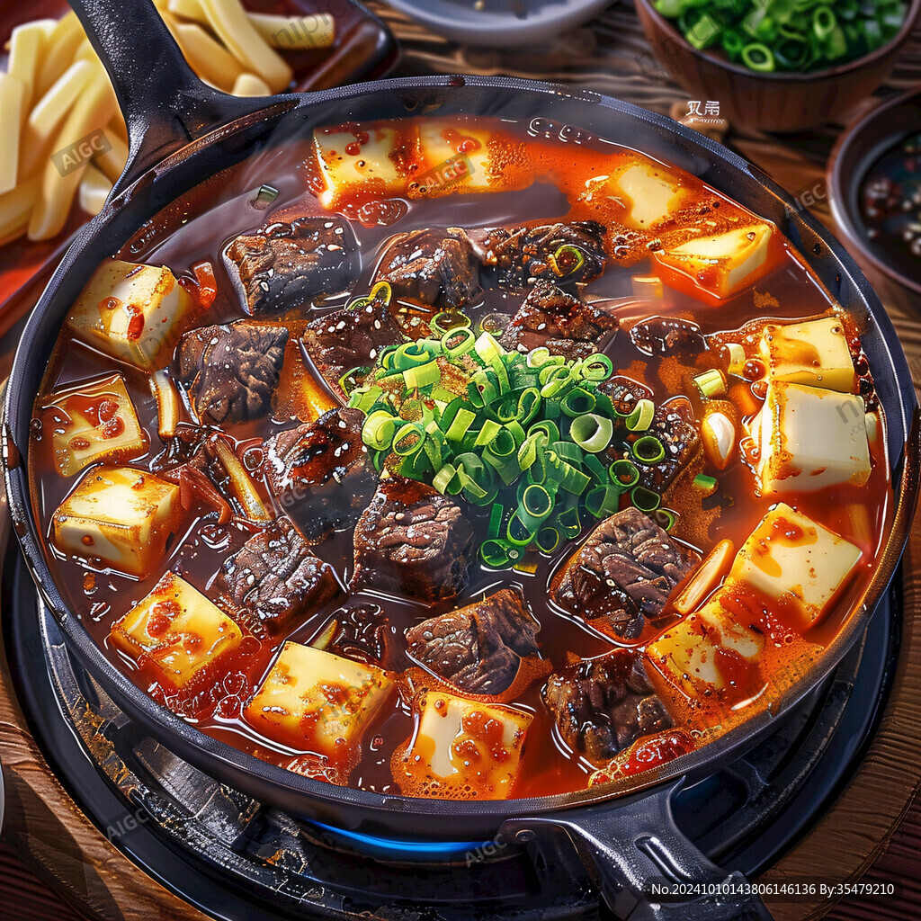 麻婆豆腐血