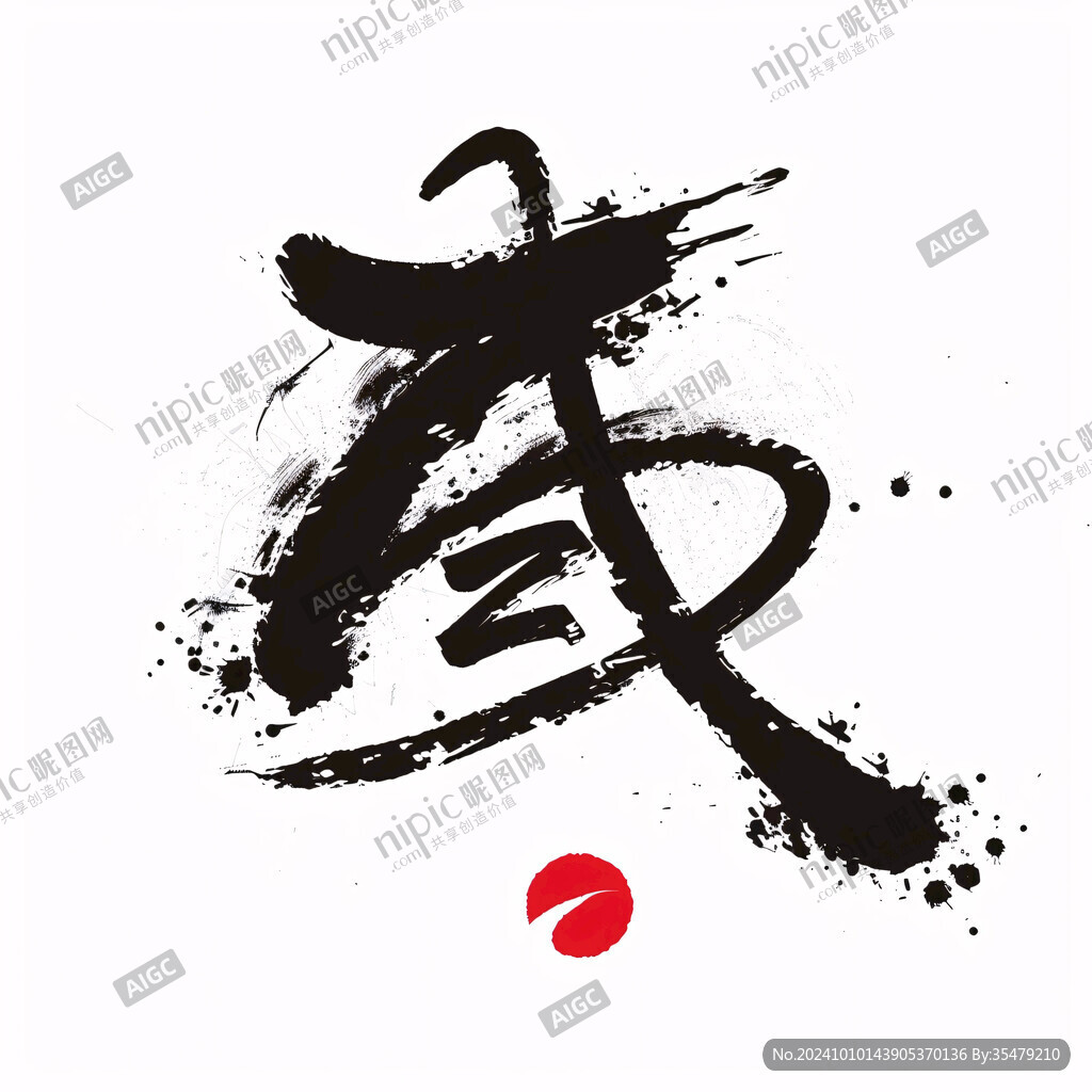 重字书法字