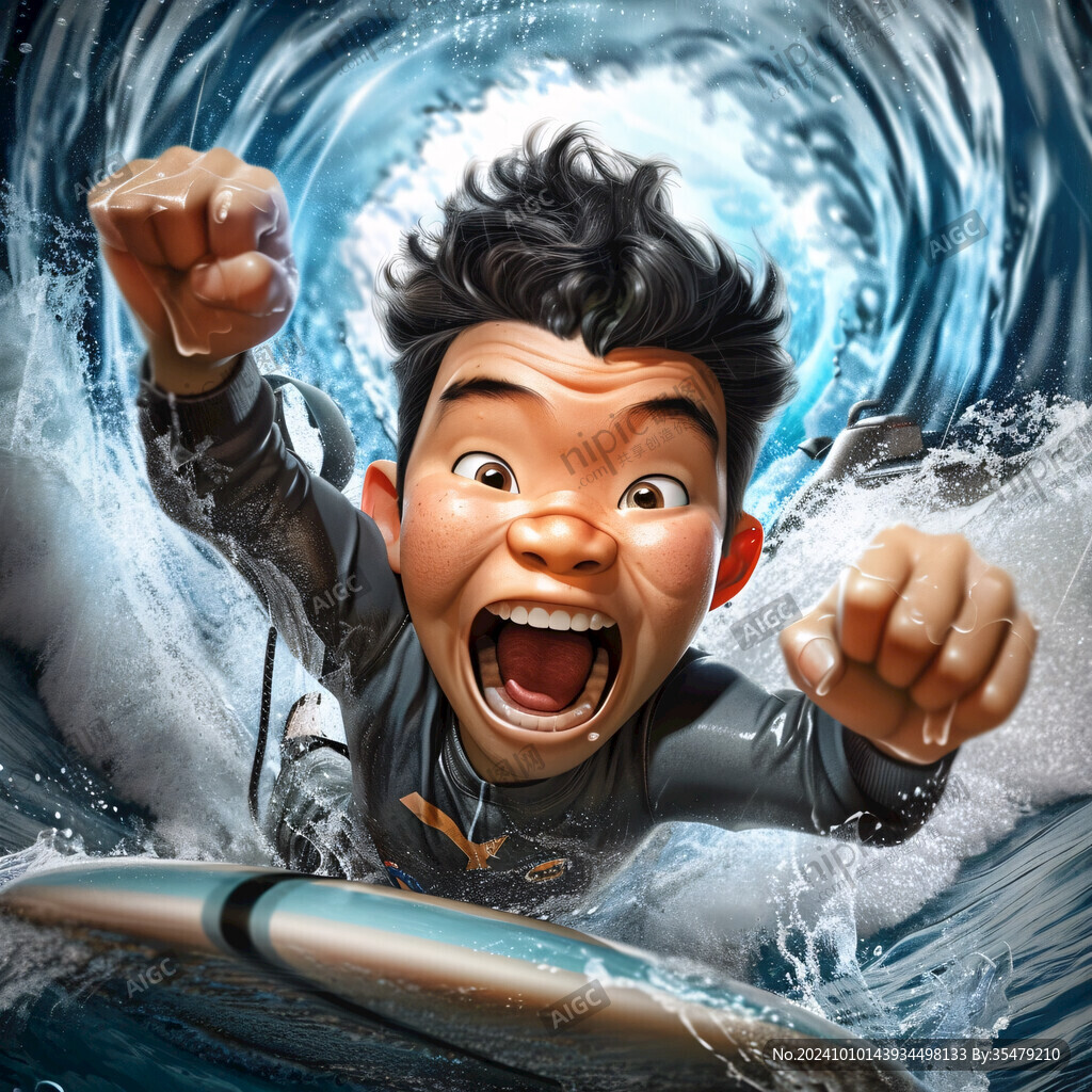 卡通写实漫画人物