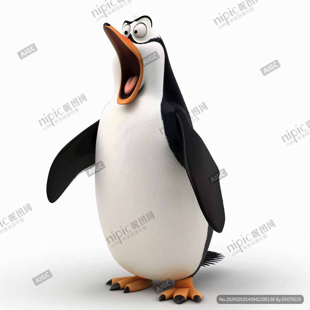 3d企鹅