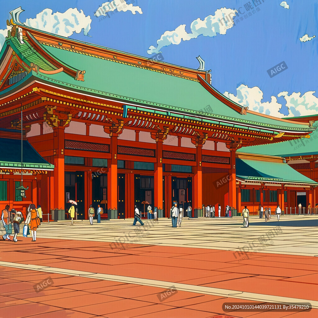 日本宫殿建筑
