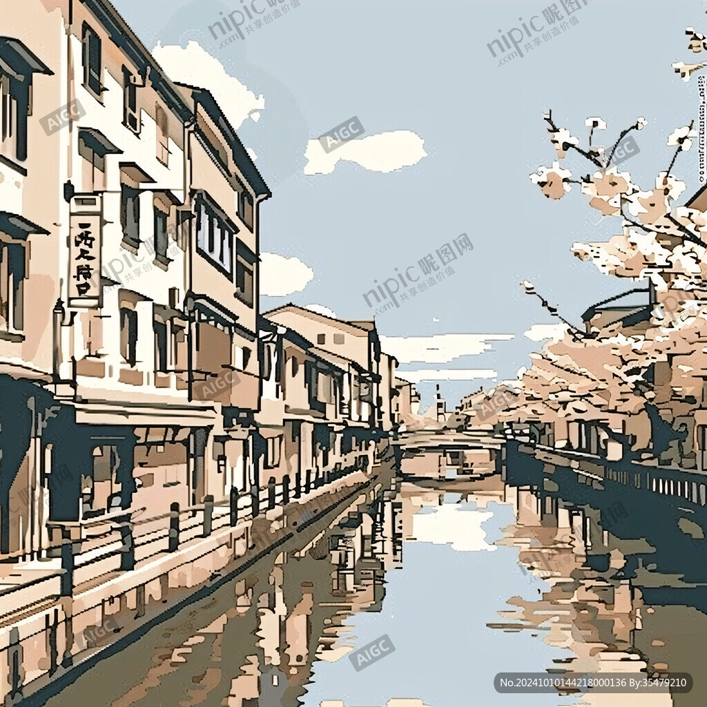 水巷河道小河