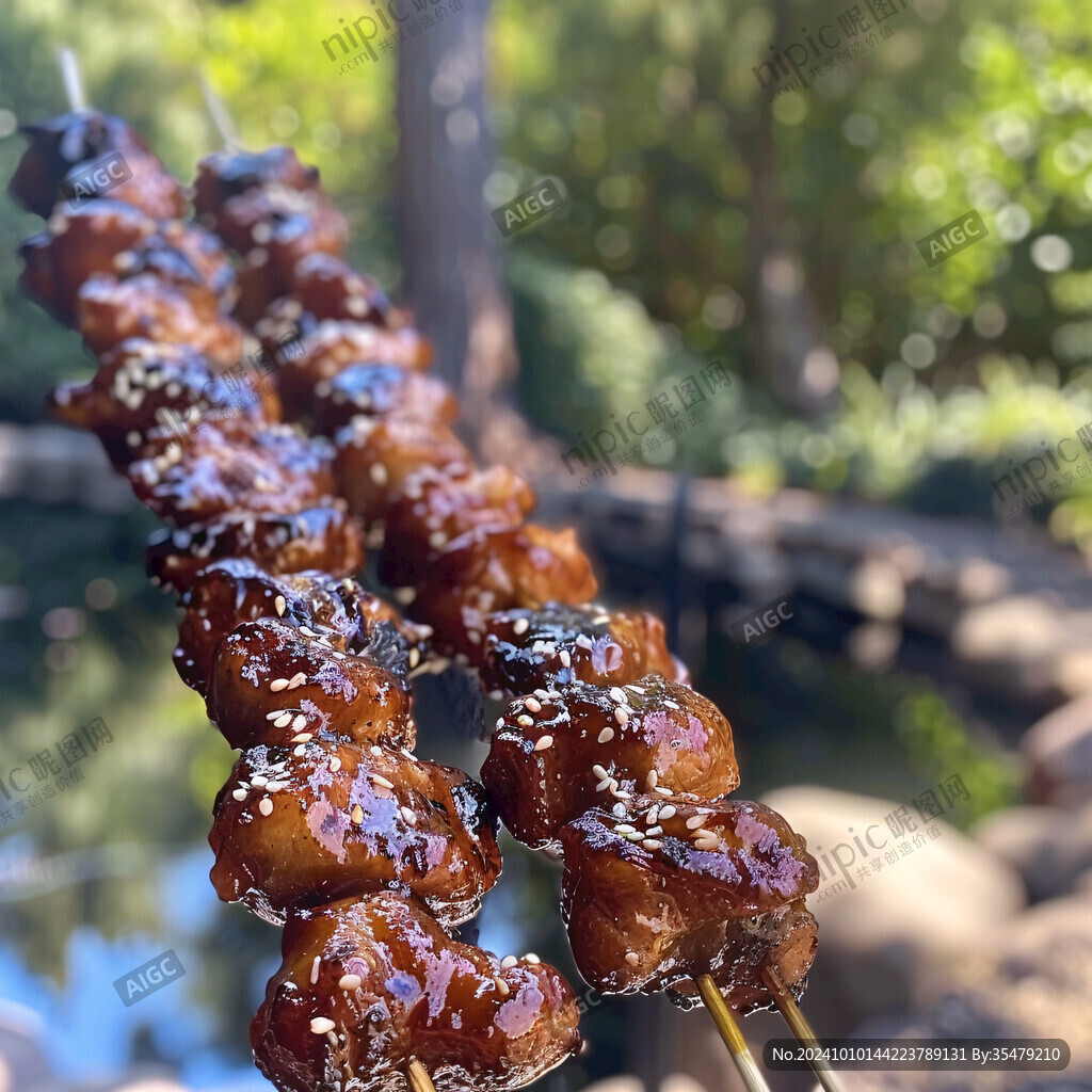 烤蜜汁梅串