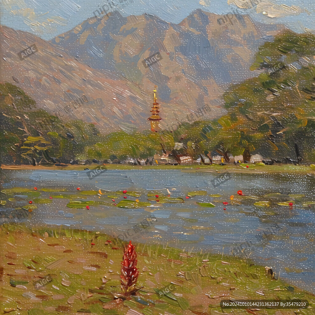 雷峰塔装饰画