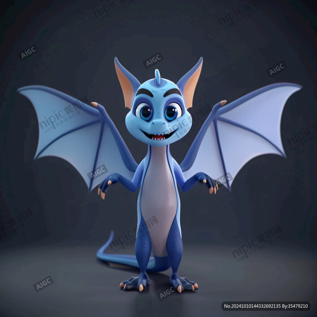 q版龙卡通龙造型