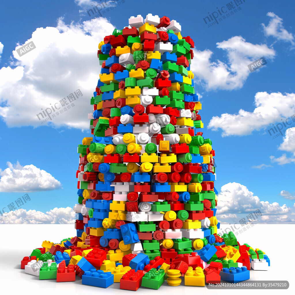 拼装塔景观小品