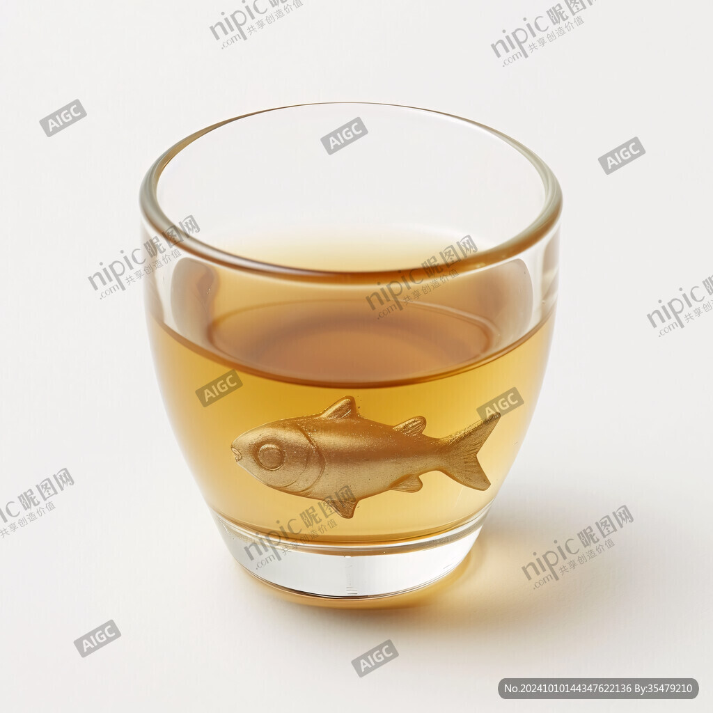 有鱼的茶杯