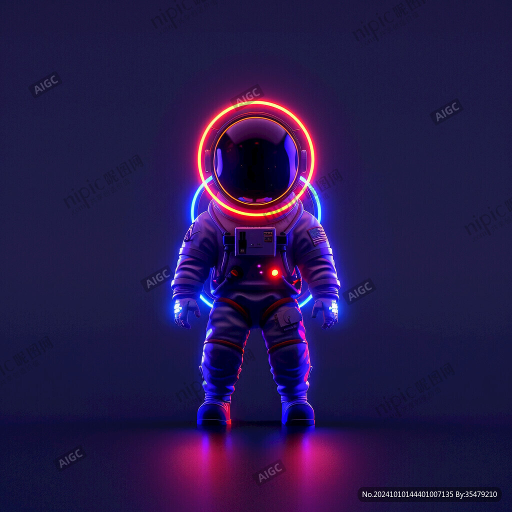 发光宇航员