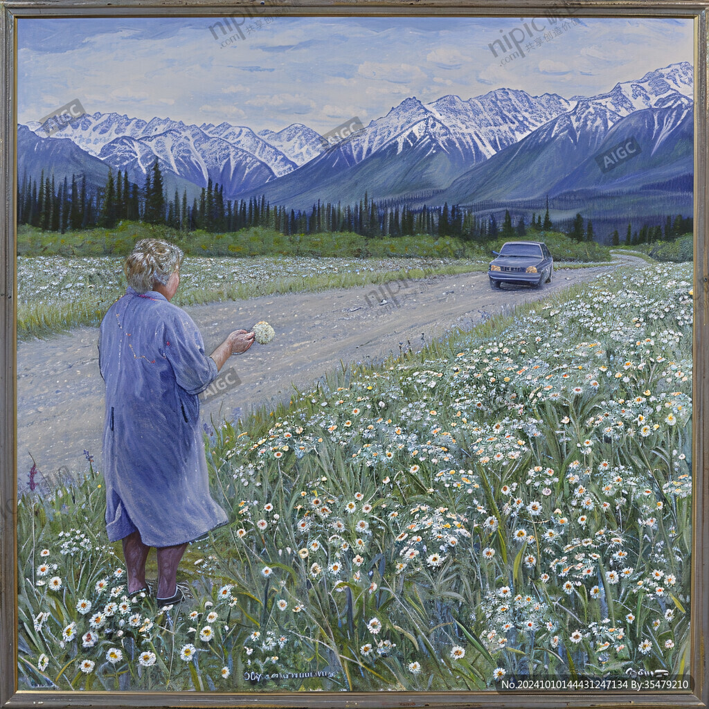 人物风景花卉油画