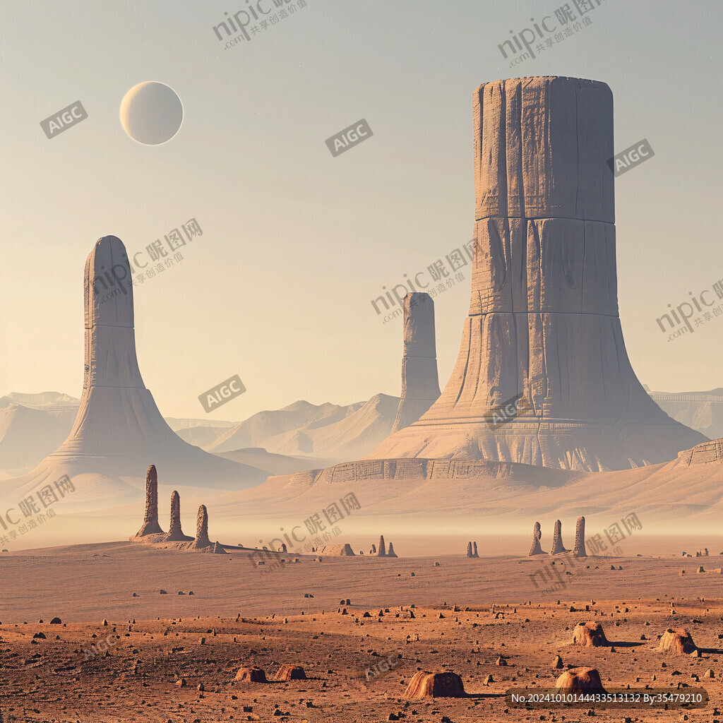 幻想的外星建筑
