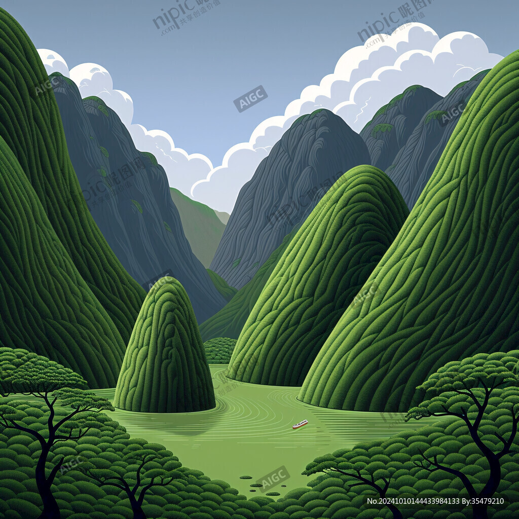 环山绿化高山