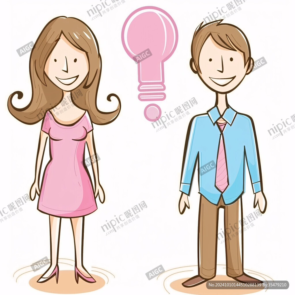 女性男性人物素材