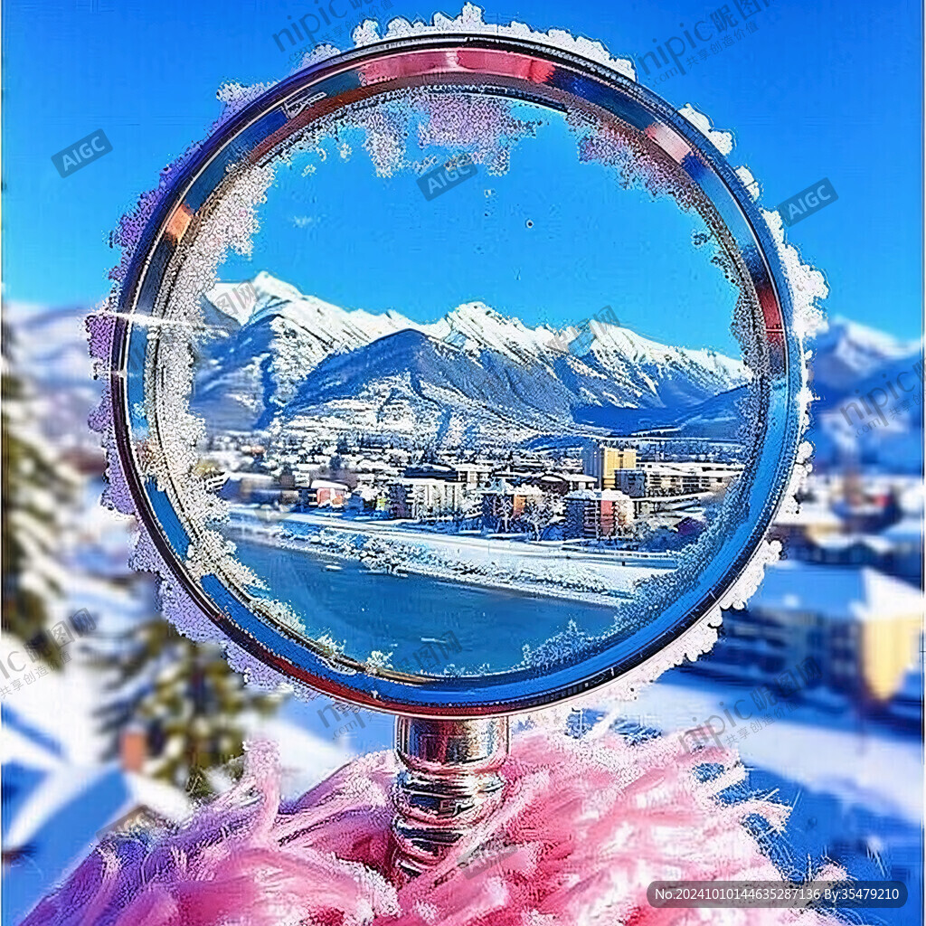 雪景水晶球