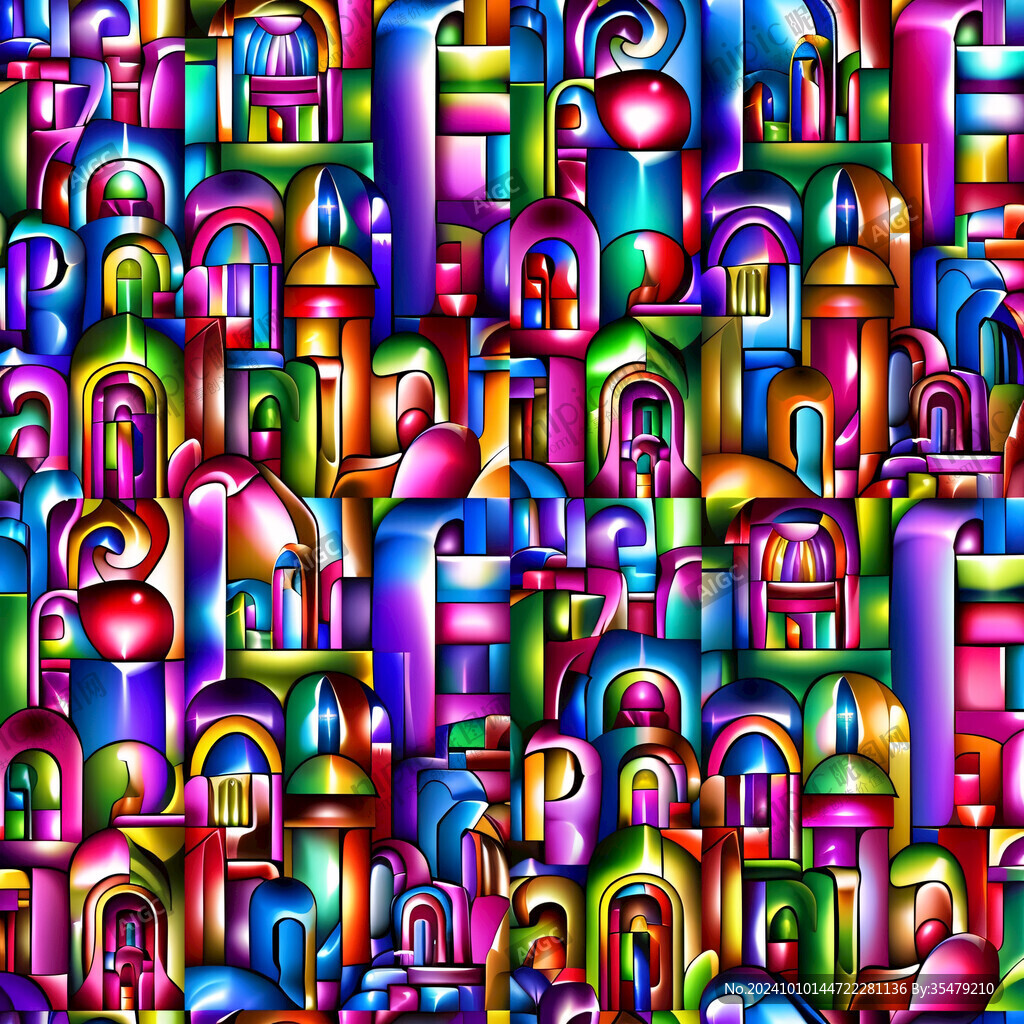 3d立体炫彩图