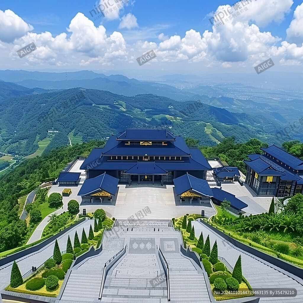 尼山圣境素材