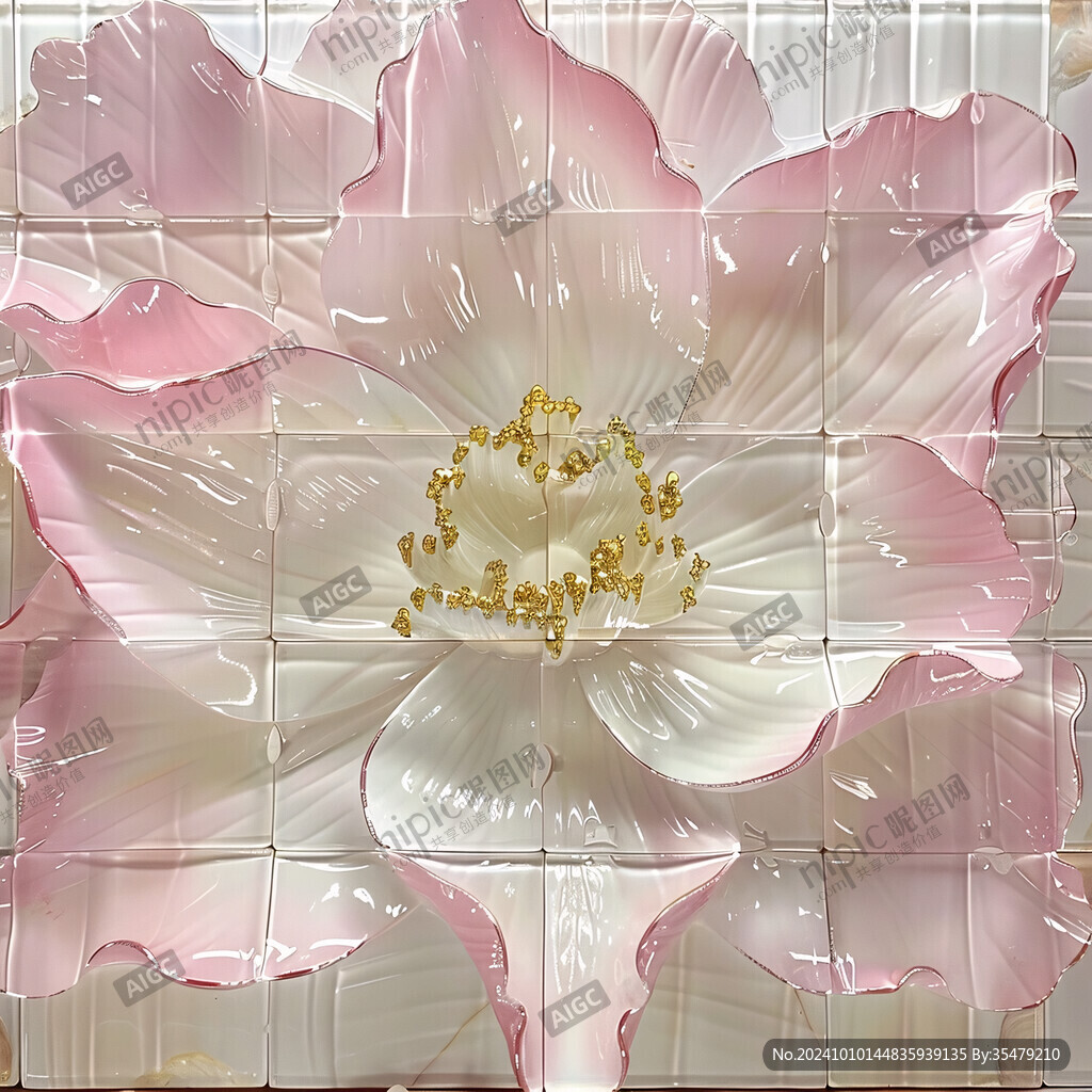 3d软包牡丹花