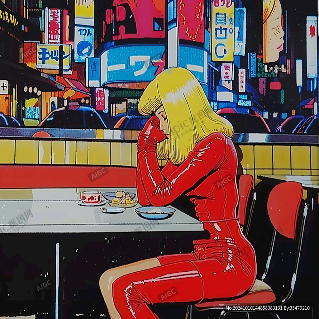 波普风插画
