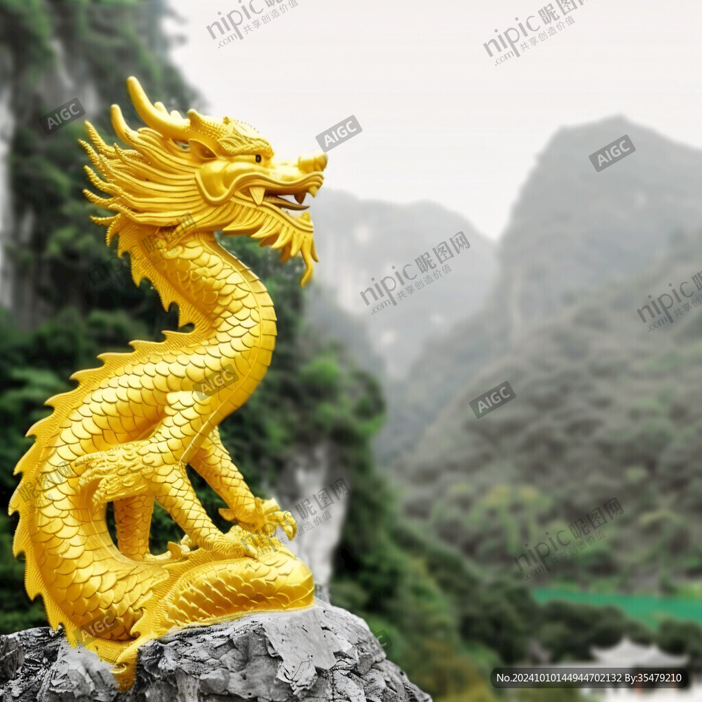 龙年户外立体造型