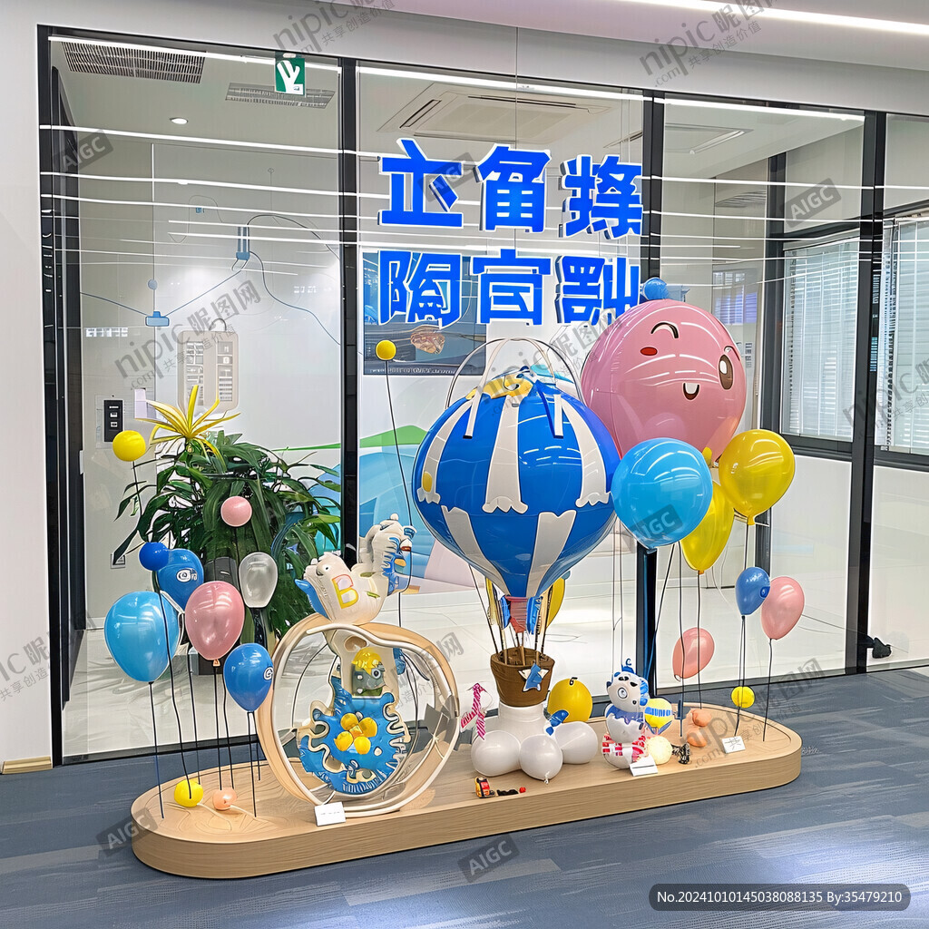 办公区美陈
