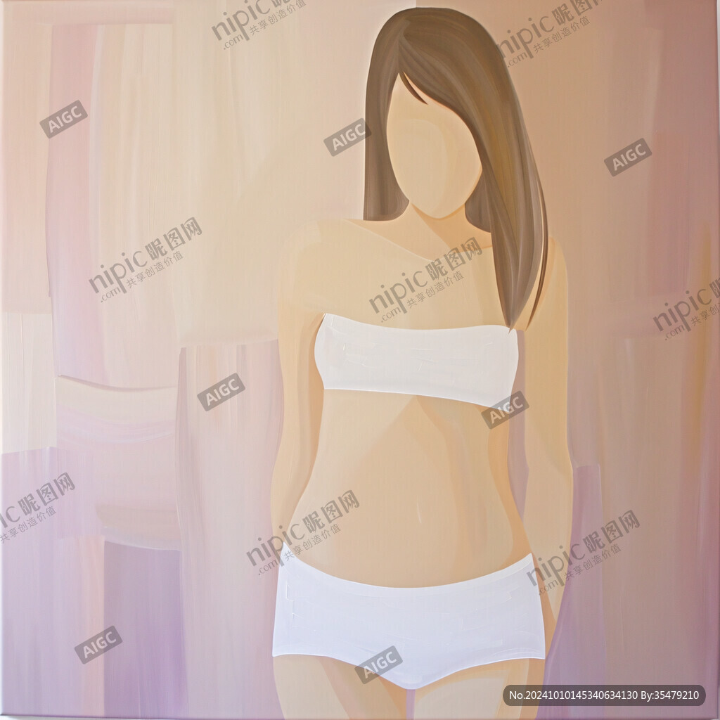 美女壁画设计