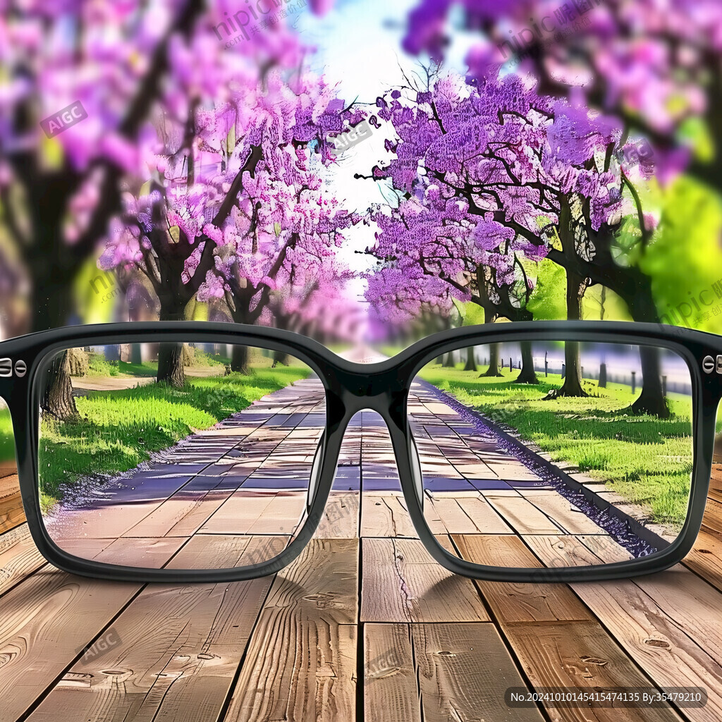 眼镜场景图