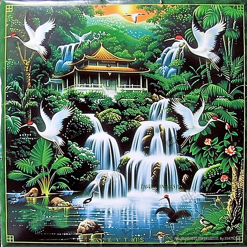 流水生财挂图