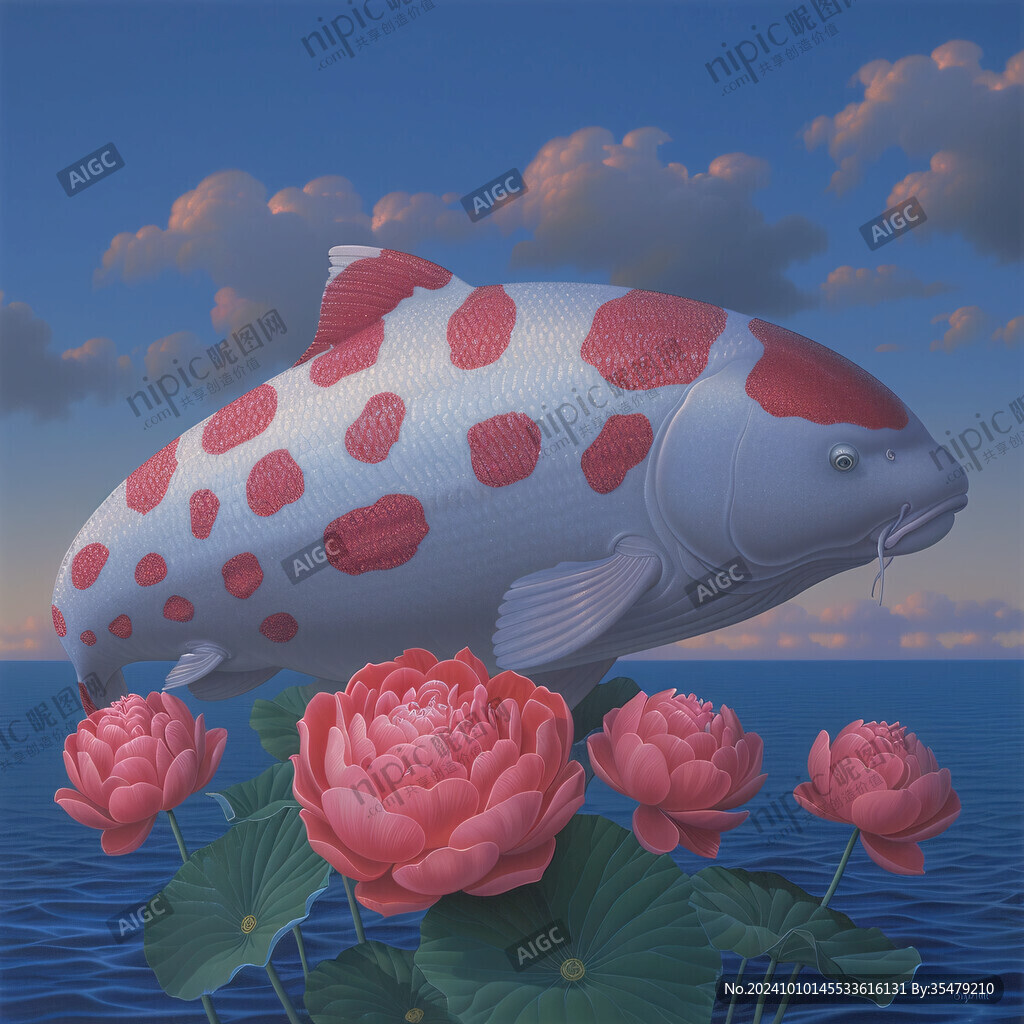 3d红鲤鱼