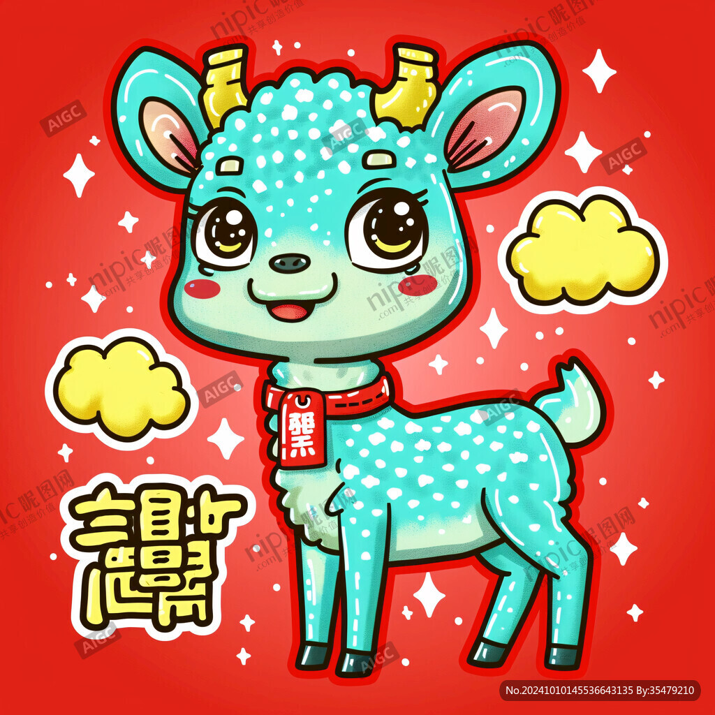 羊年卡通红包