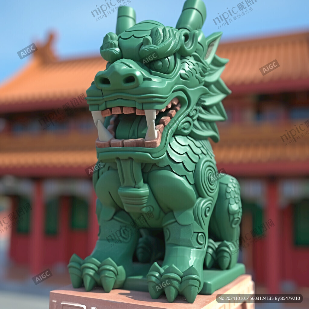 皇宫建筑石兽