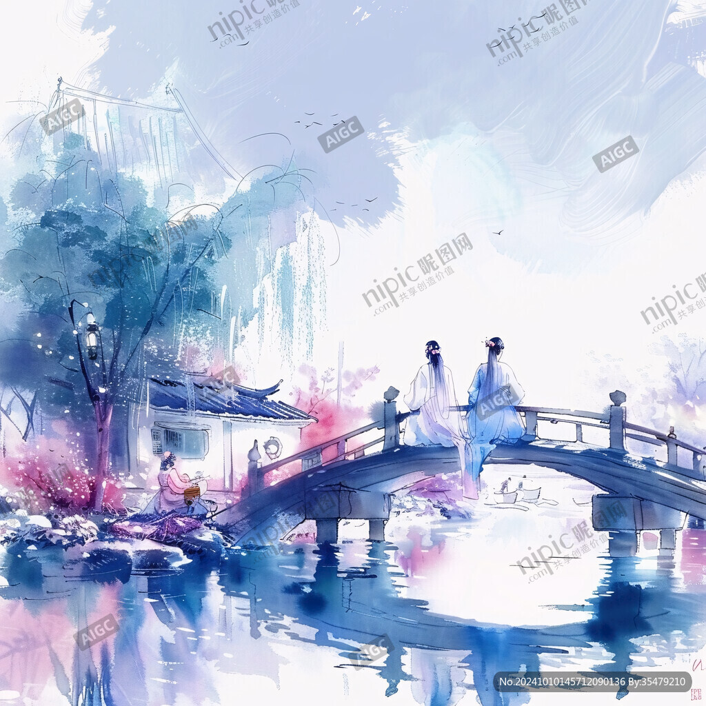 奈何桥插画
