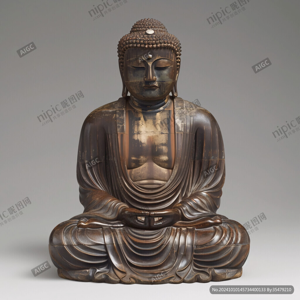 木雕释迦牟尼坐像