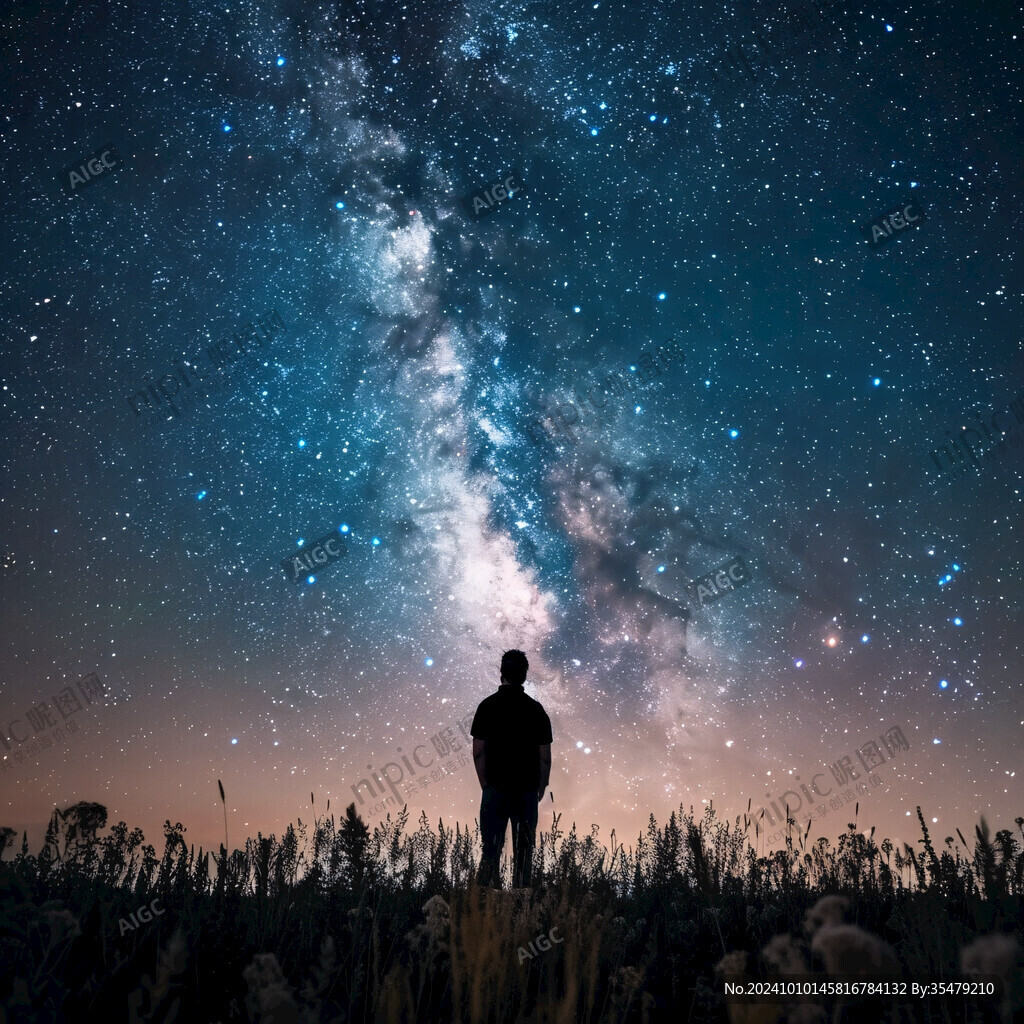 仰望星空的人