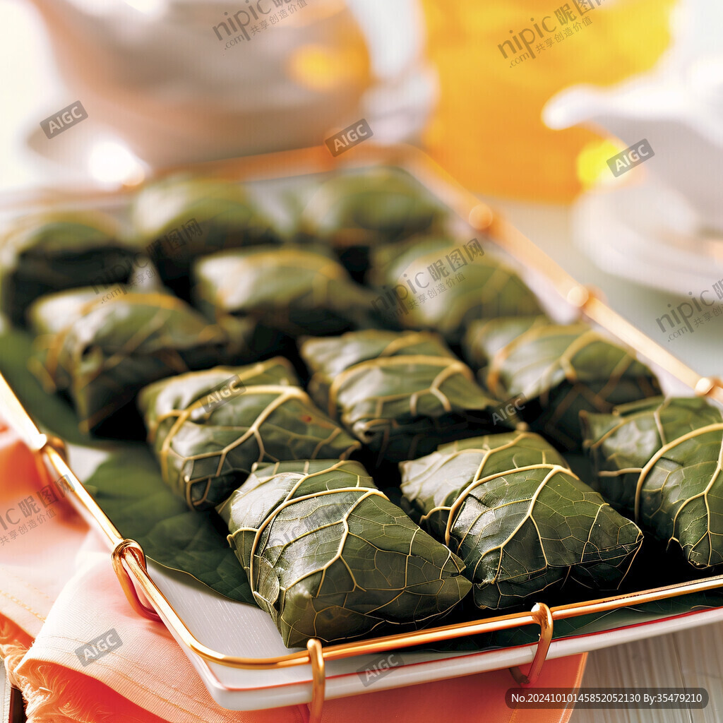 银杏板栗粽子