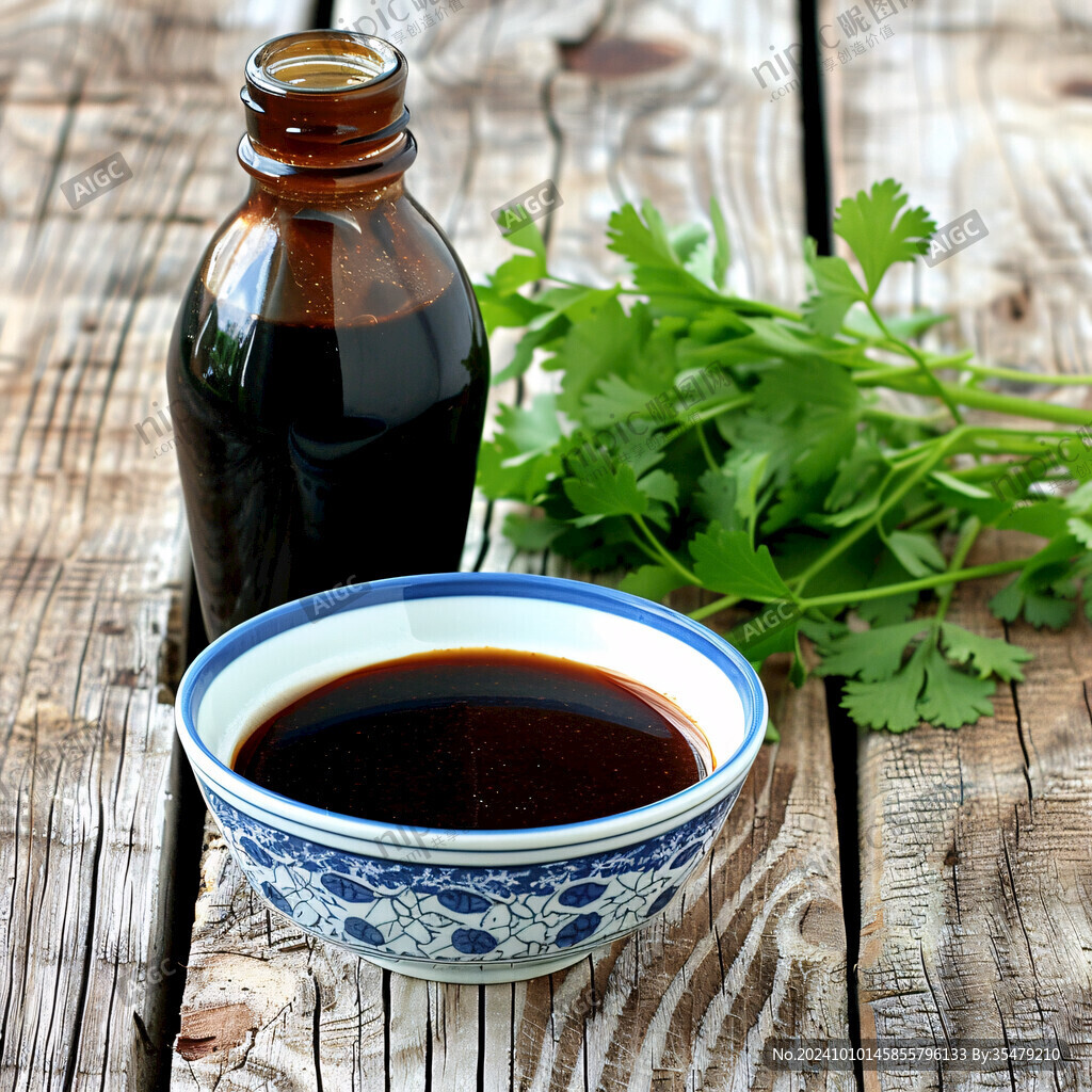 香菜酱油