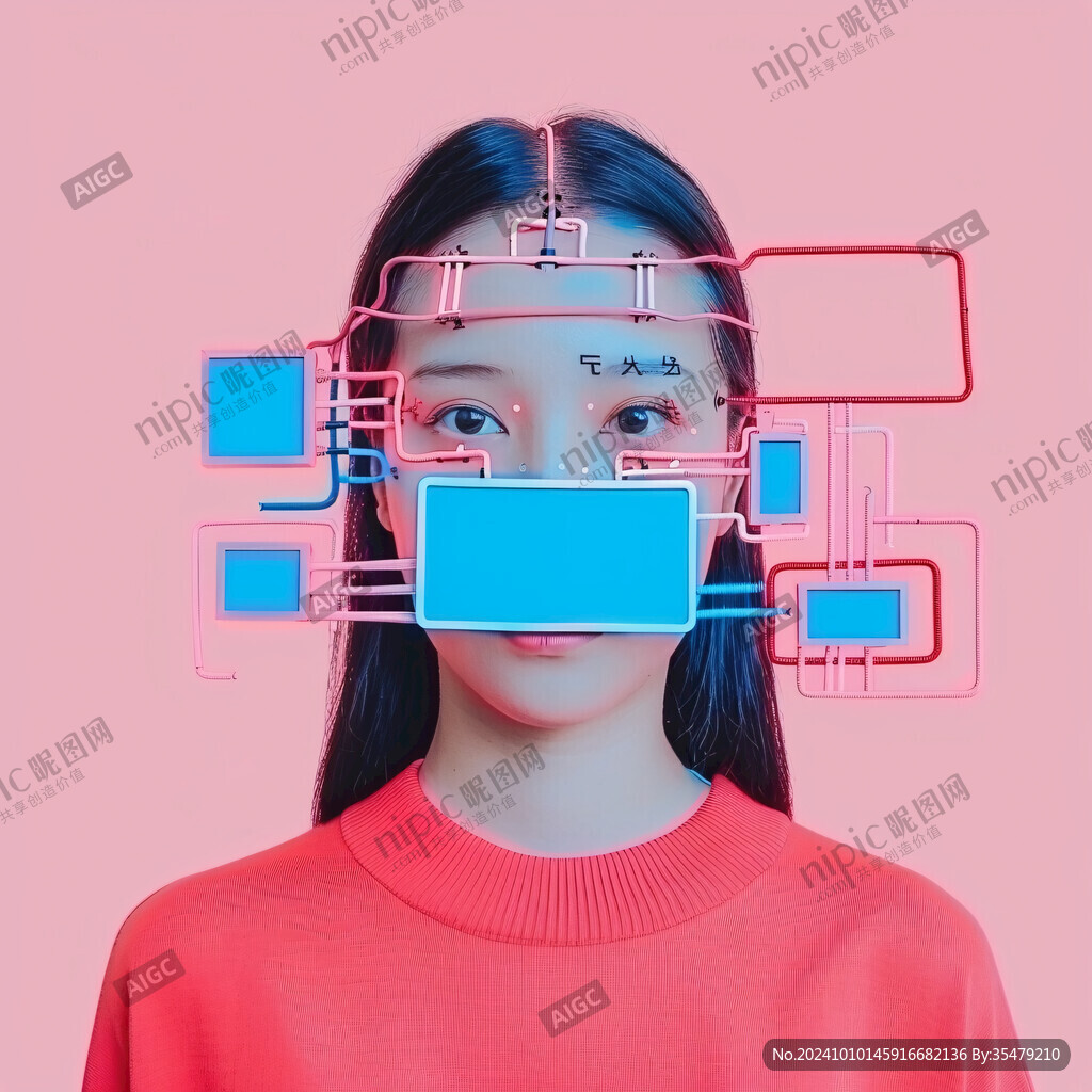 科技感头部标题