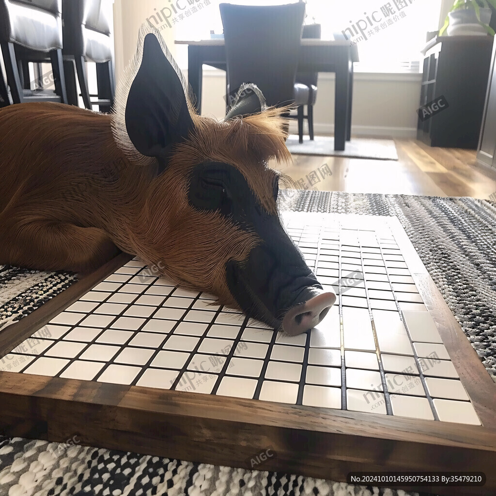 猪肉3d画