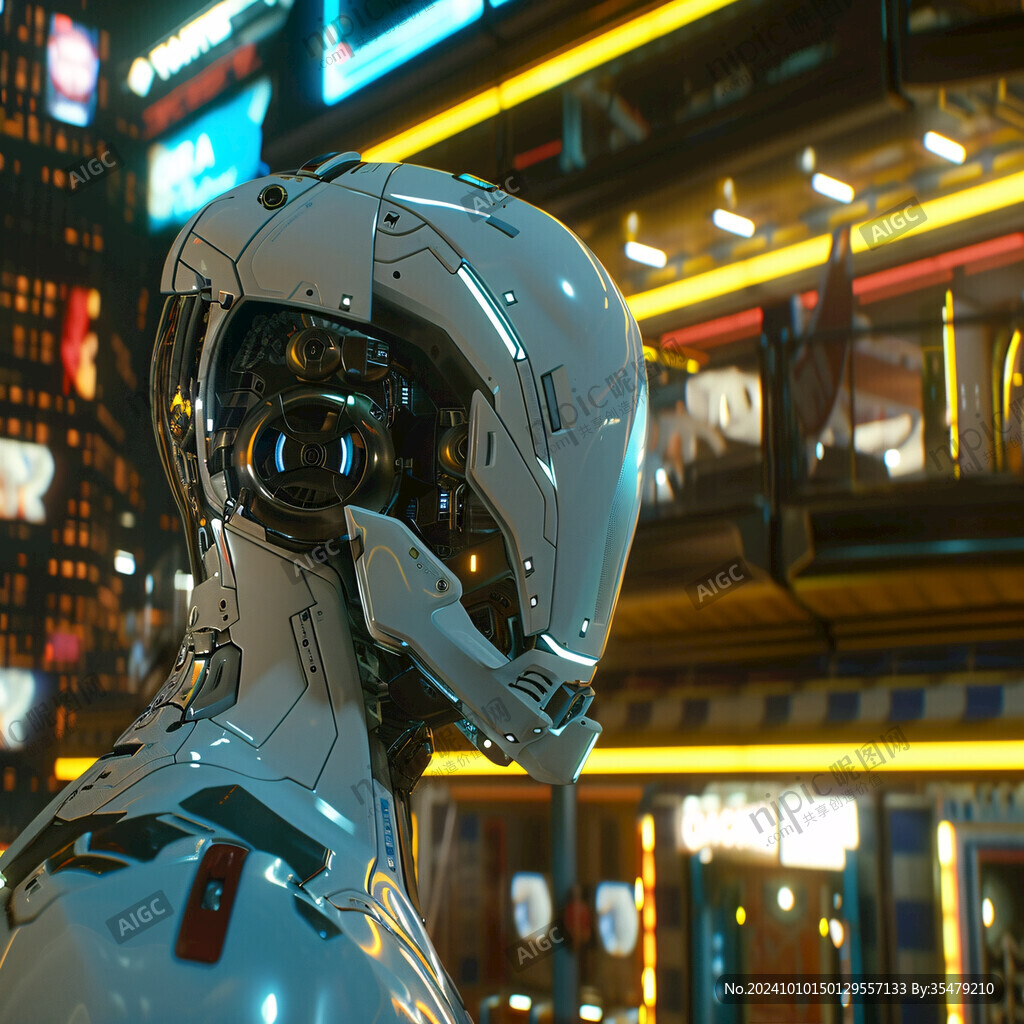 后现代机械科幻未来派