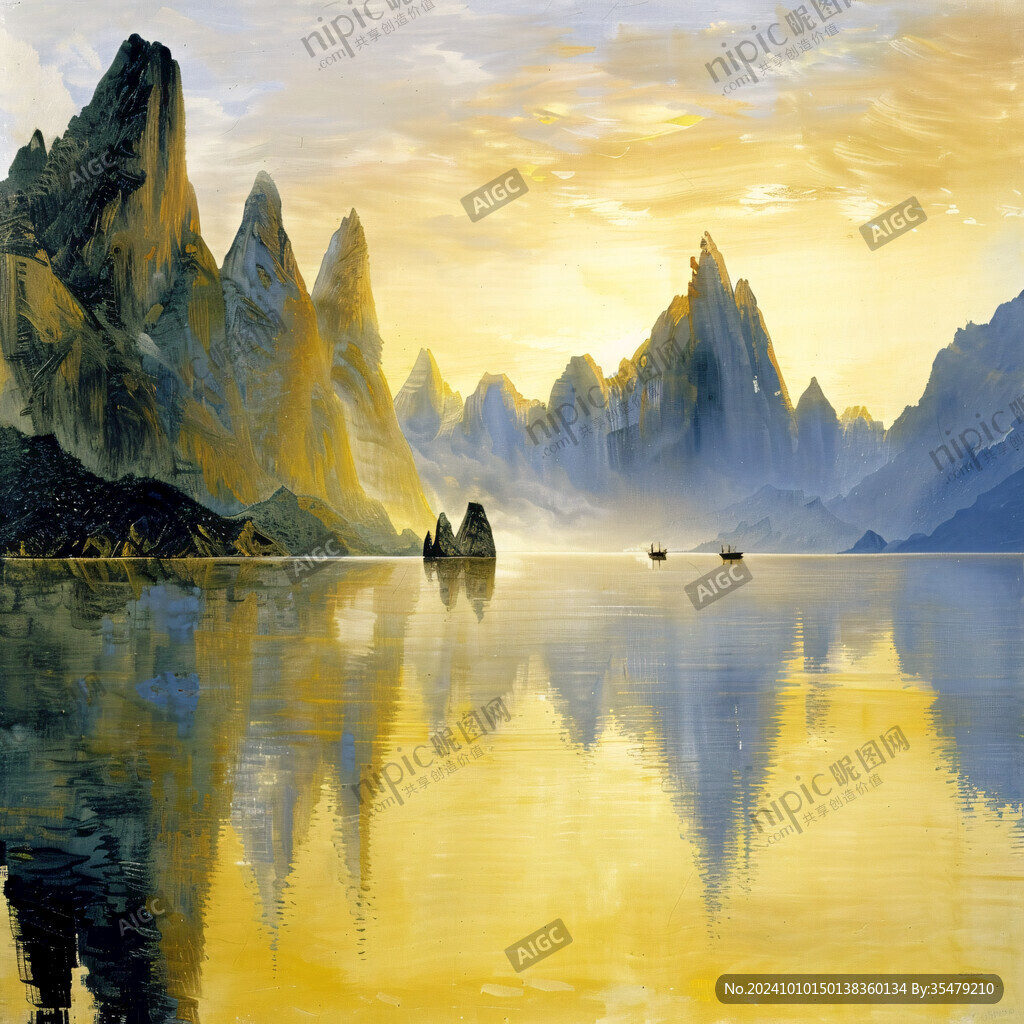 漓江风景画