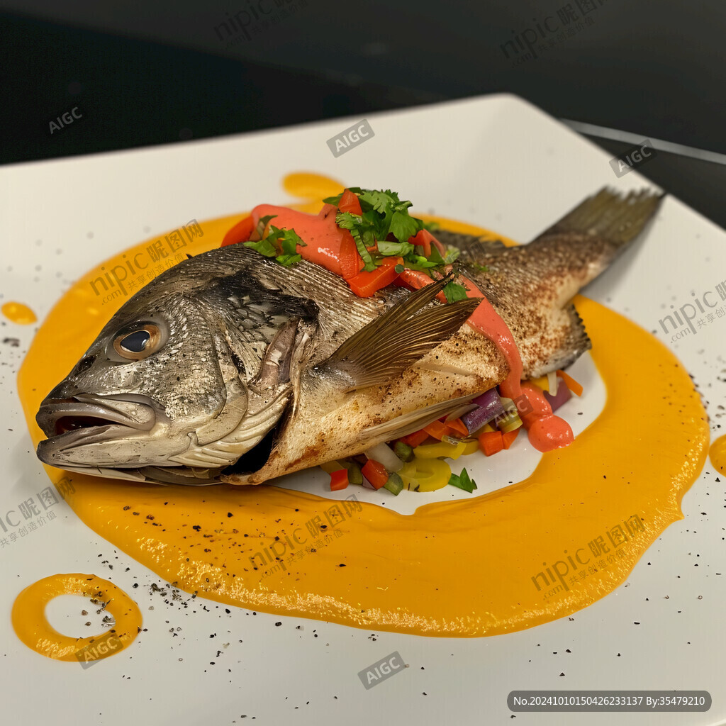 海鲈鱼美食