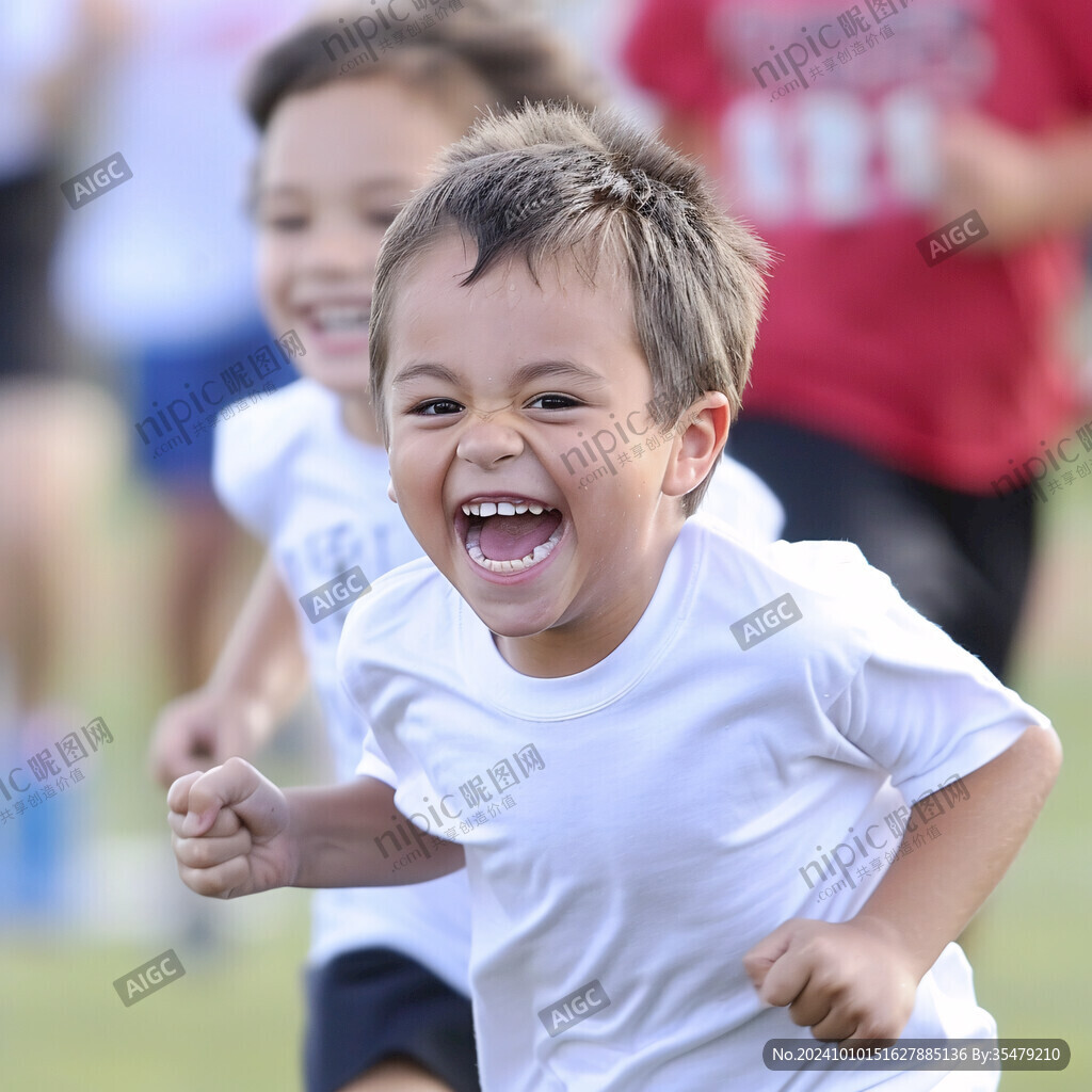 幼儿园亲子运动会拍照