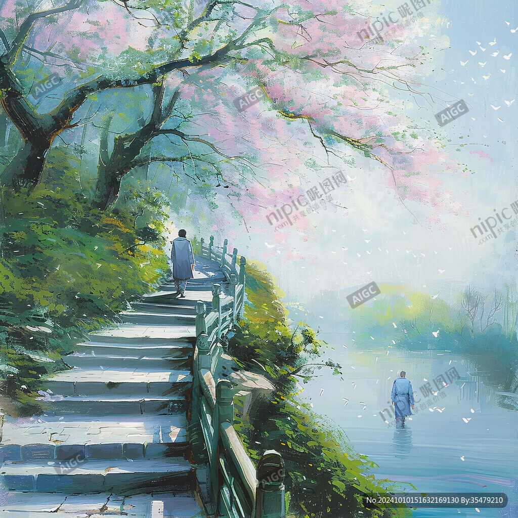 浪漫风景画