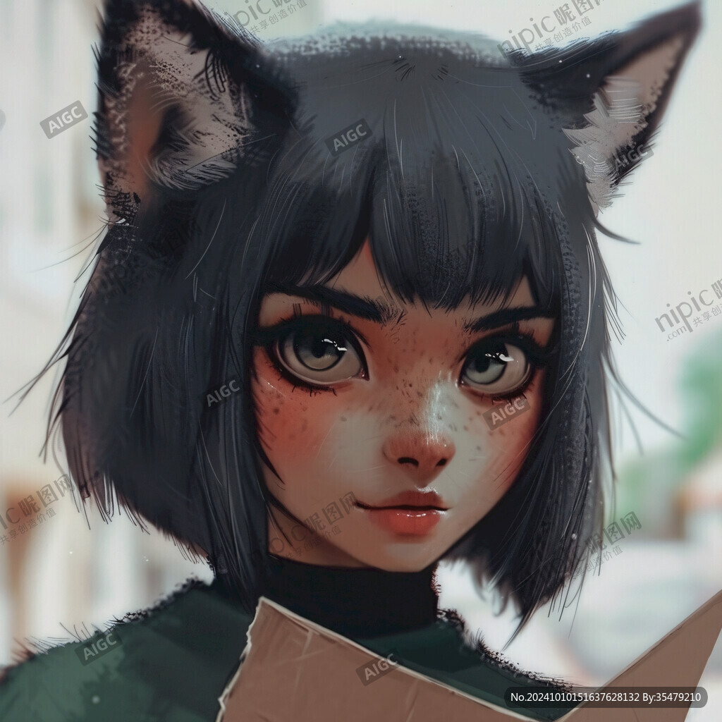 厚涂少女