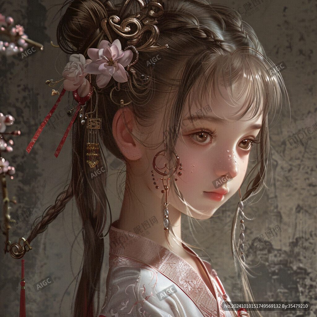 国风女性头像