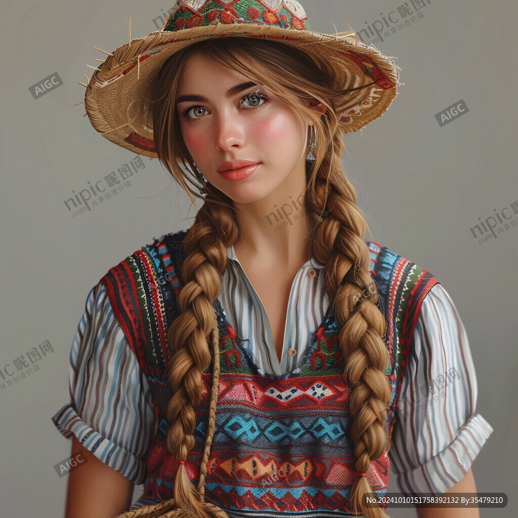俄罗斯族少女