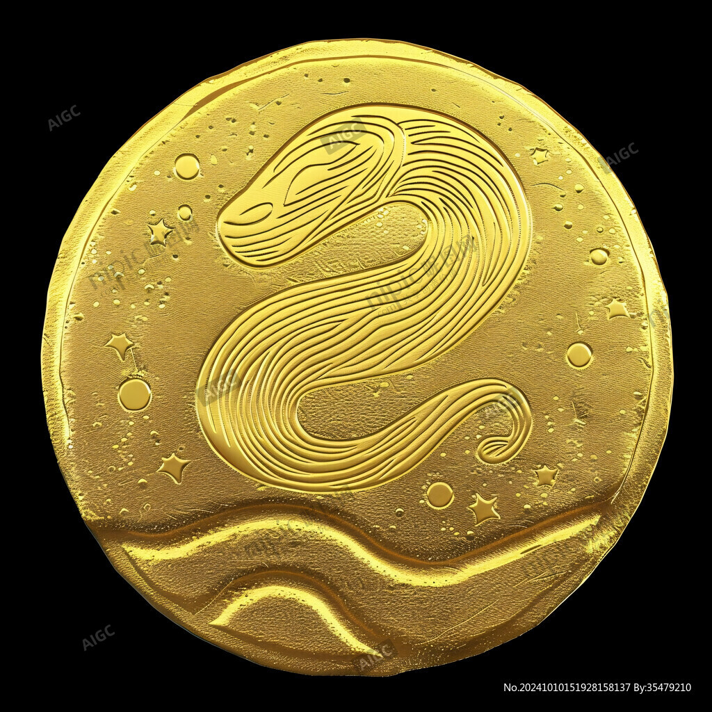 金币立体画