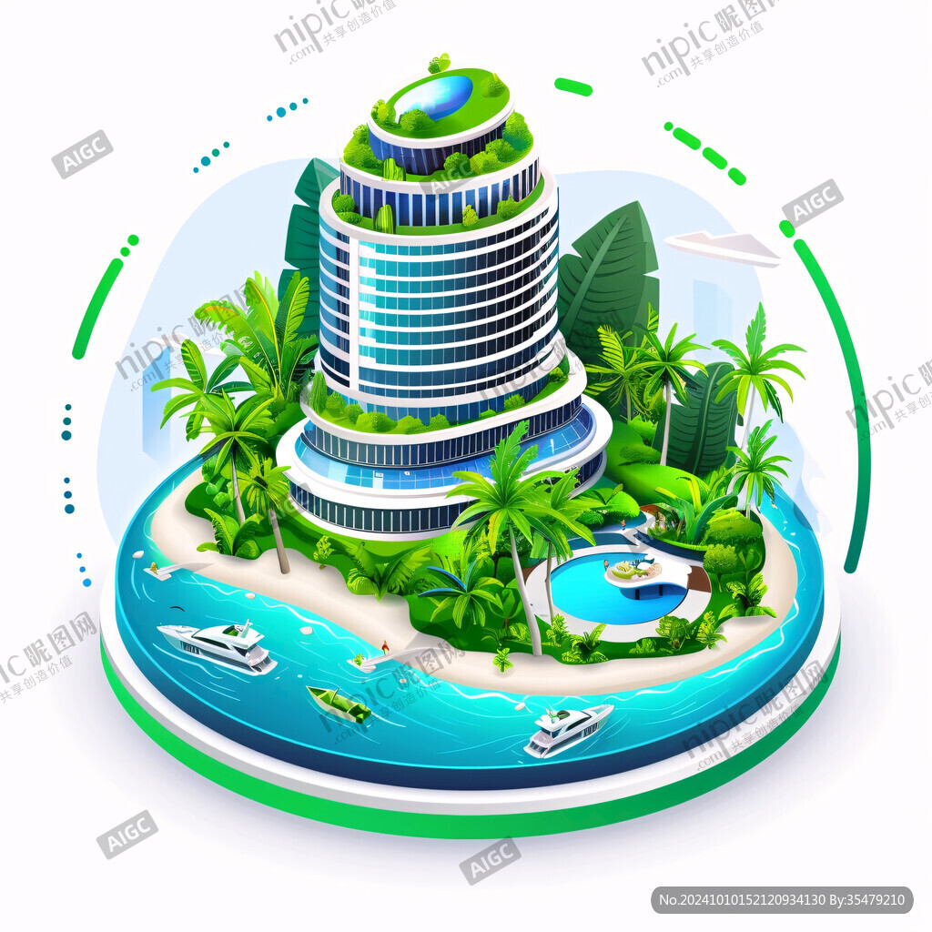 迈阿密插画科技旅游