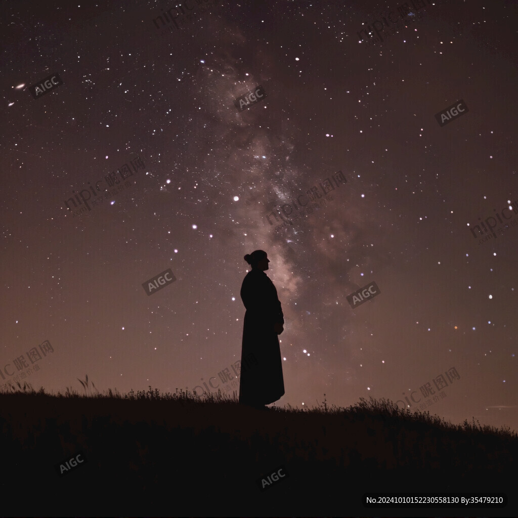 仰望星空的人