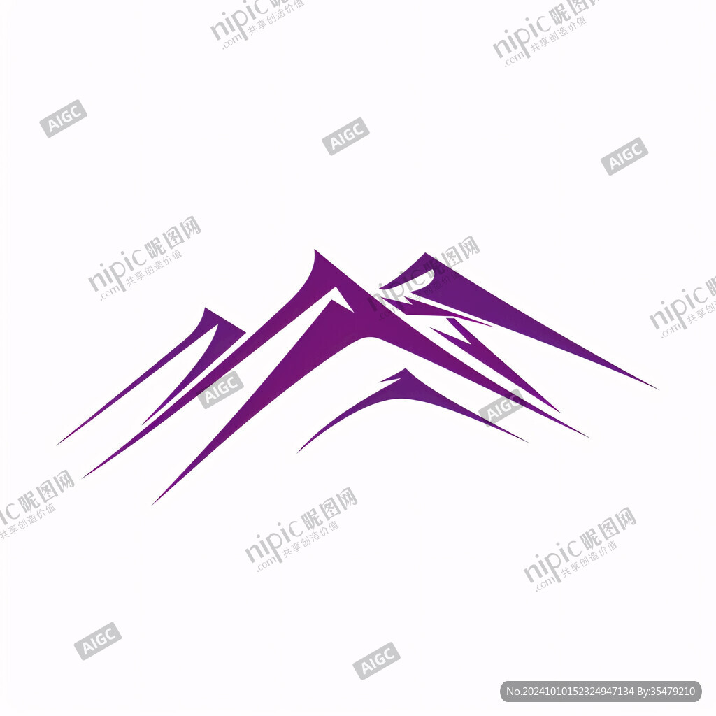 山川山岭山脉logo